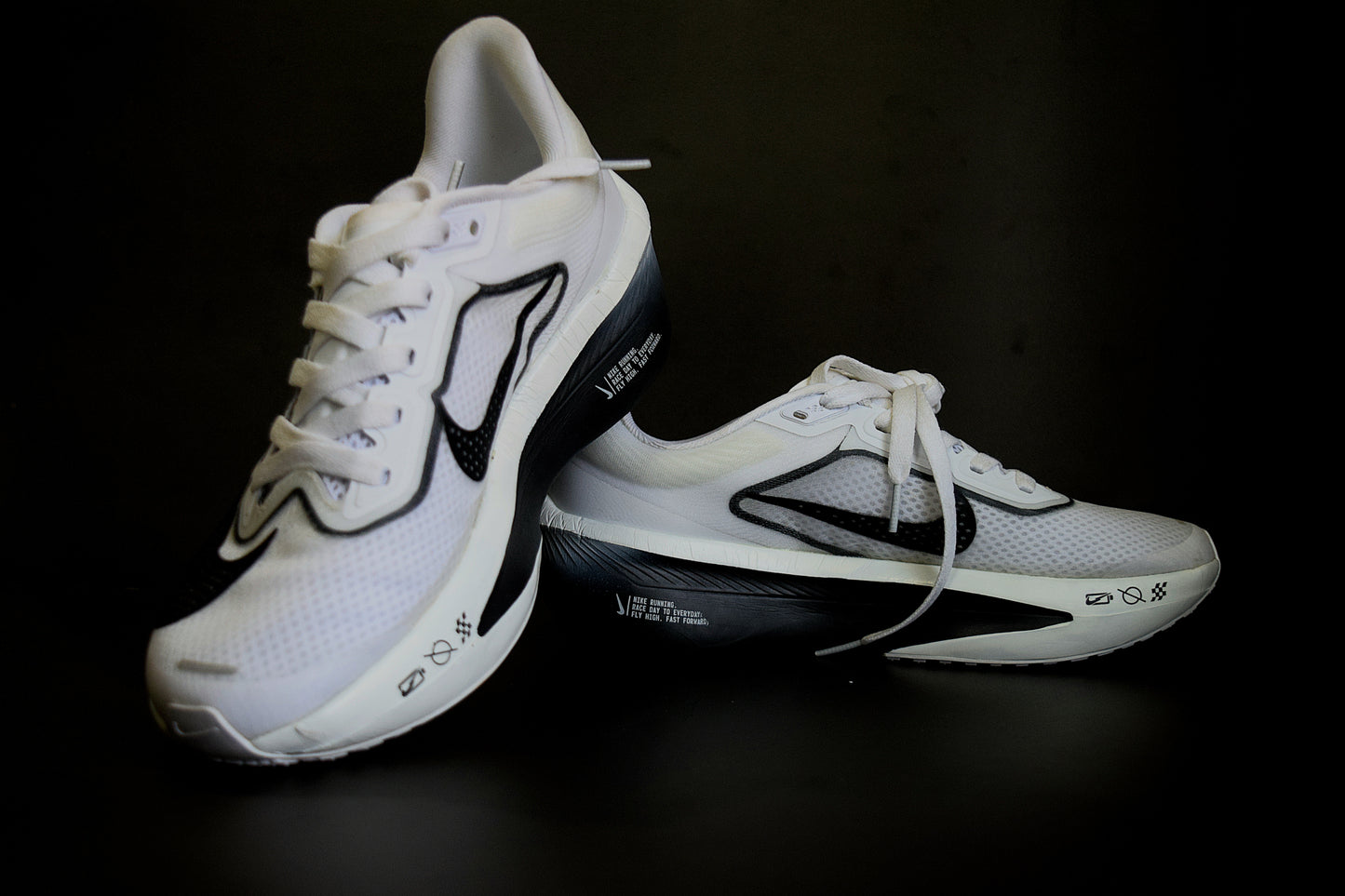 Nike Zoom Fly 6 White Black Smoke Grey Silver
