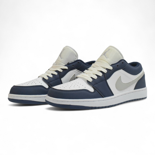 A!r Jordan 1 Low - Wolf Grey Midnight Navy
