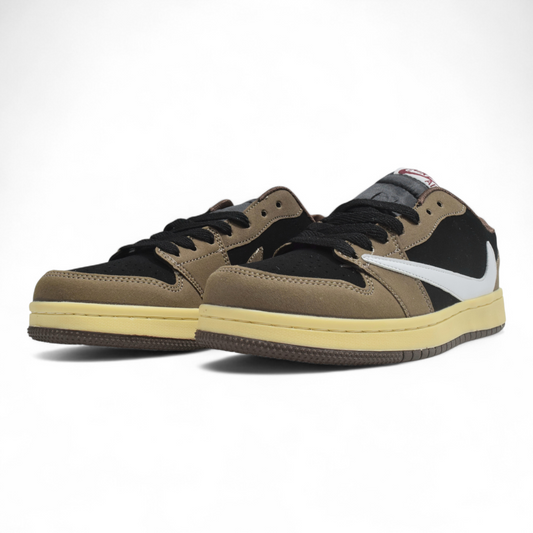 A!r Joran 1 Low Trav!s Scott Mocha