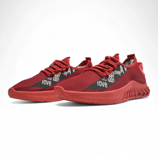 Lightweight Breathable Shoes - Red
