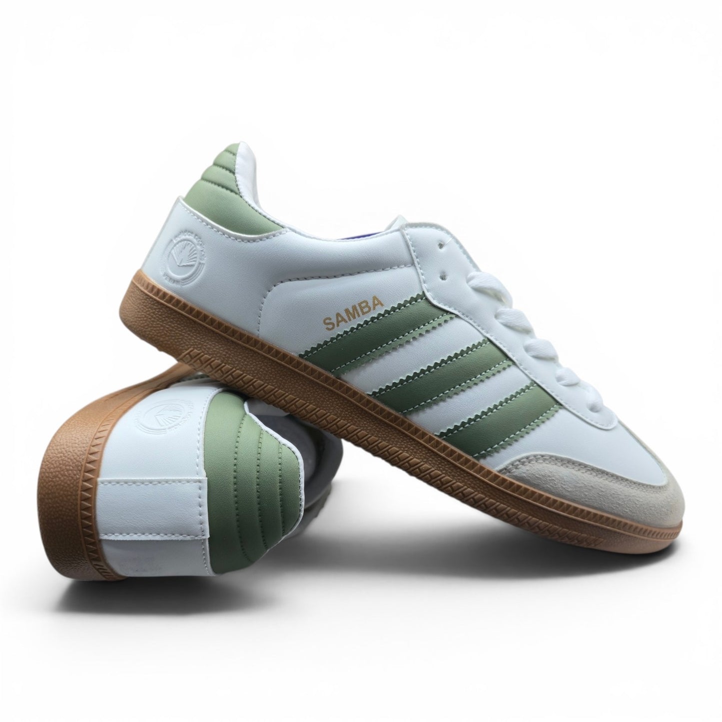 Ad!das Samba - White Tech Olive Gum