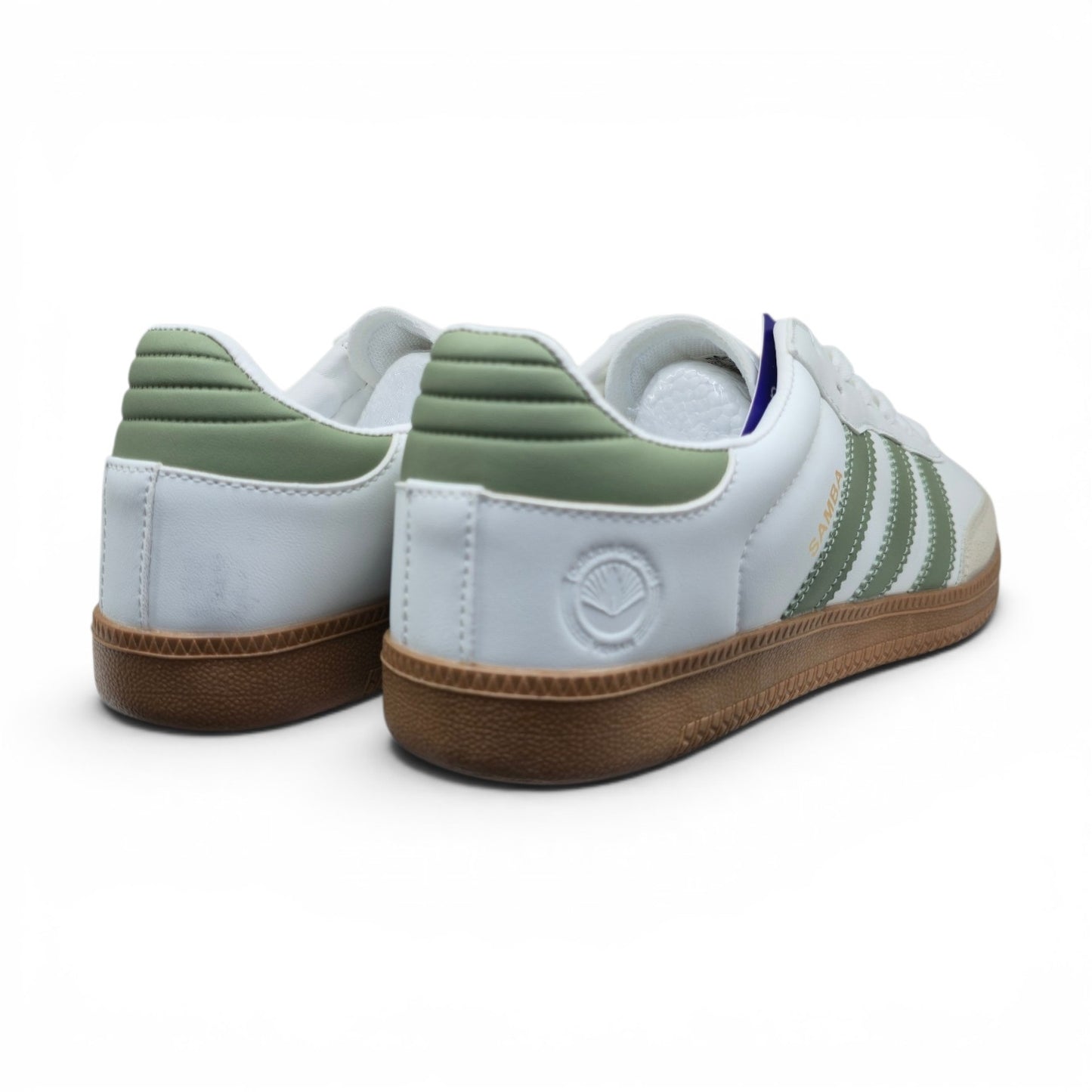Ad!das Samba - White Tech Olive Gum