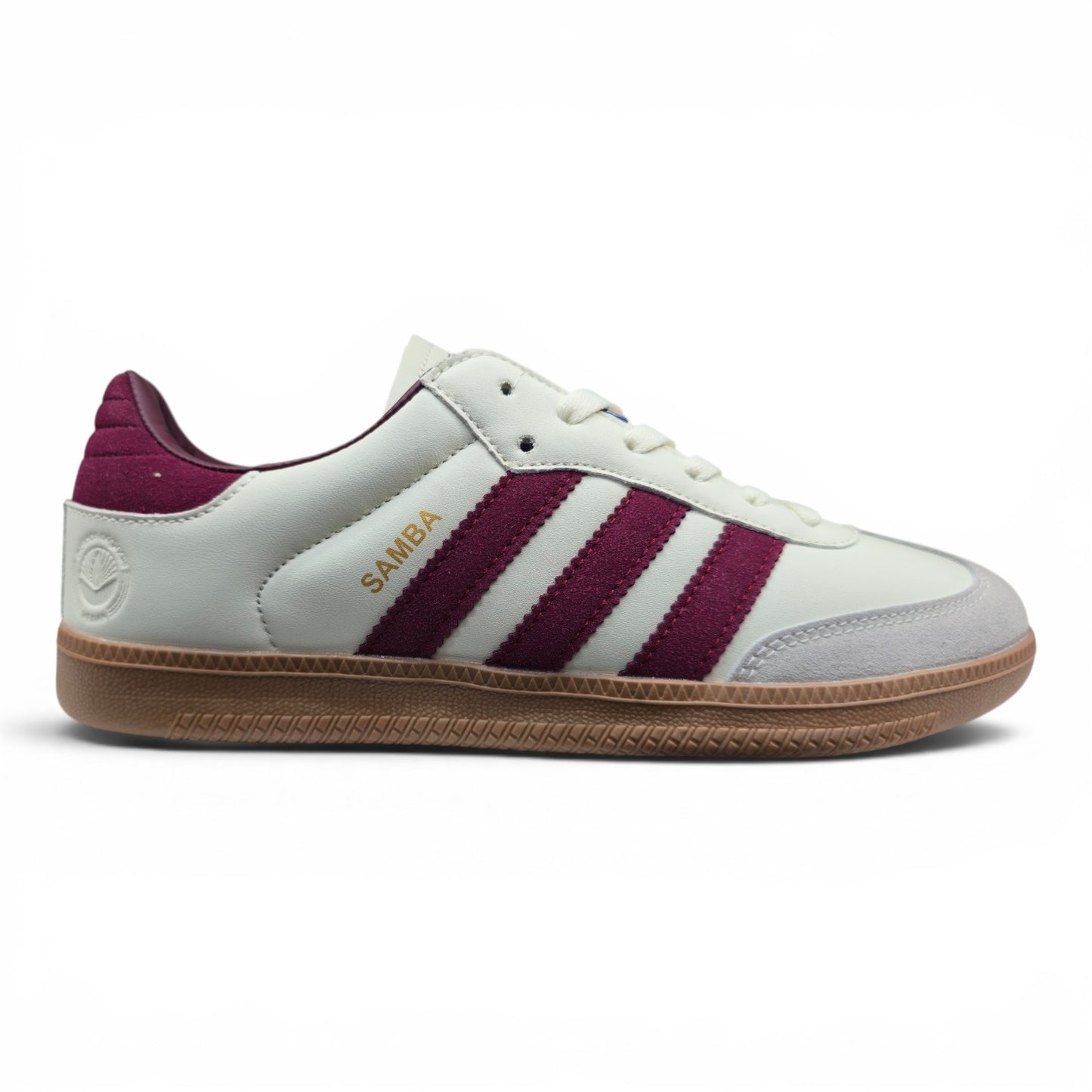Ad!das Samba - White and Shadow Red