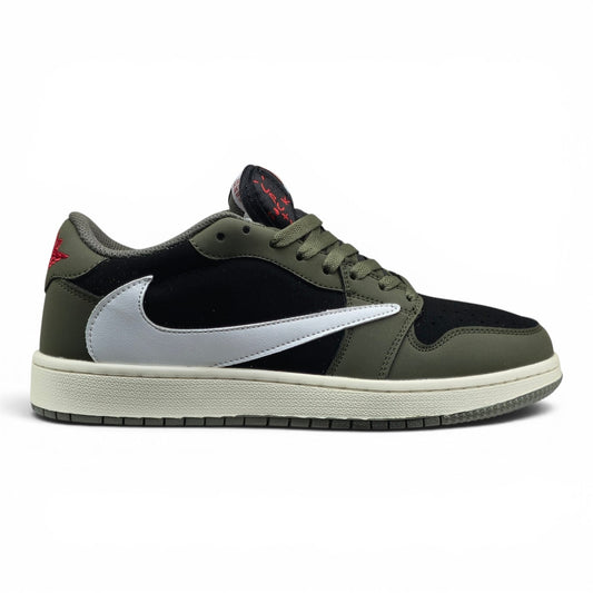 A!r Jordan 1 Low Trav!s Scott Black Olive