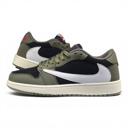 A!r Jordan 1 Low Trav!s Scott Black Olive