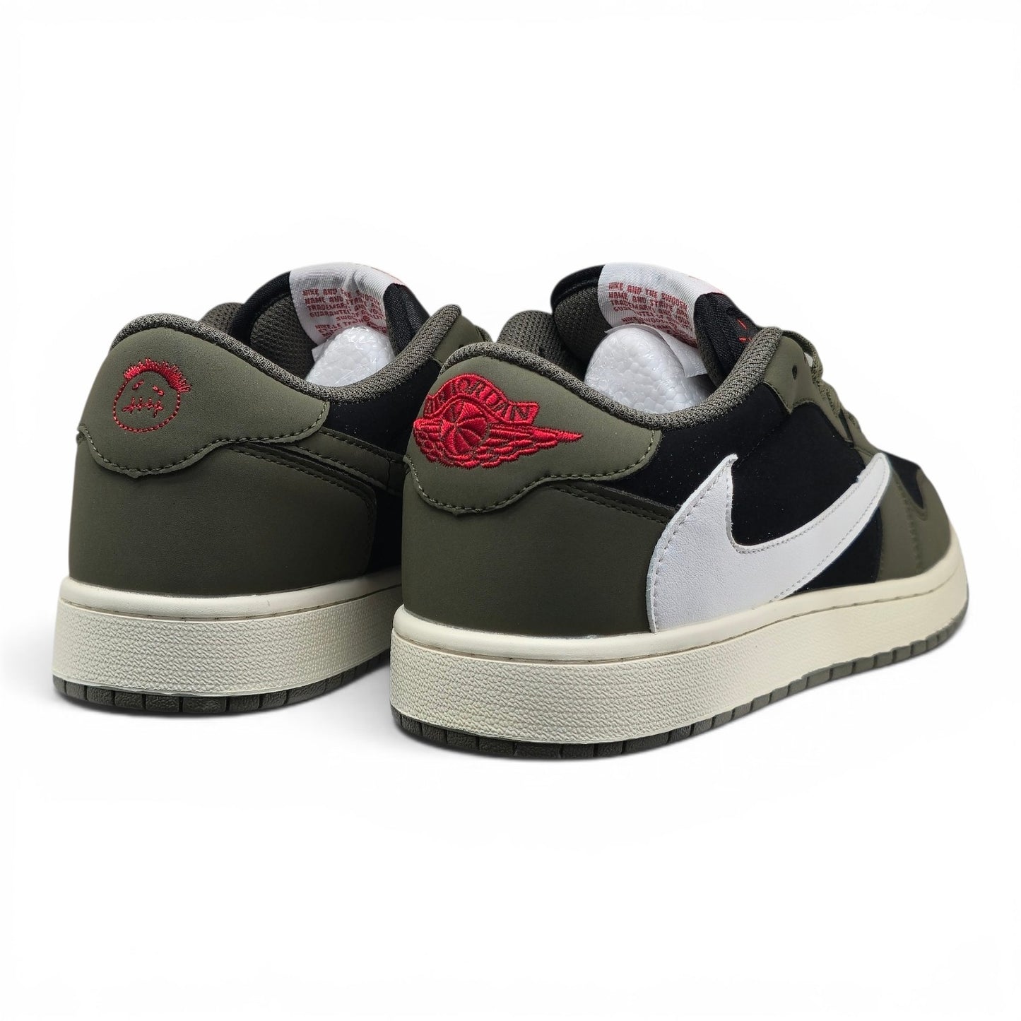 A!r Jordan 1 Low Trav!s Scott Black Olive