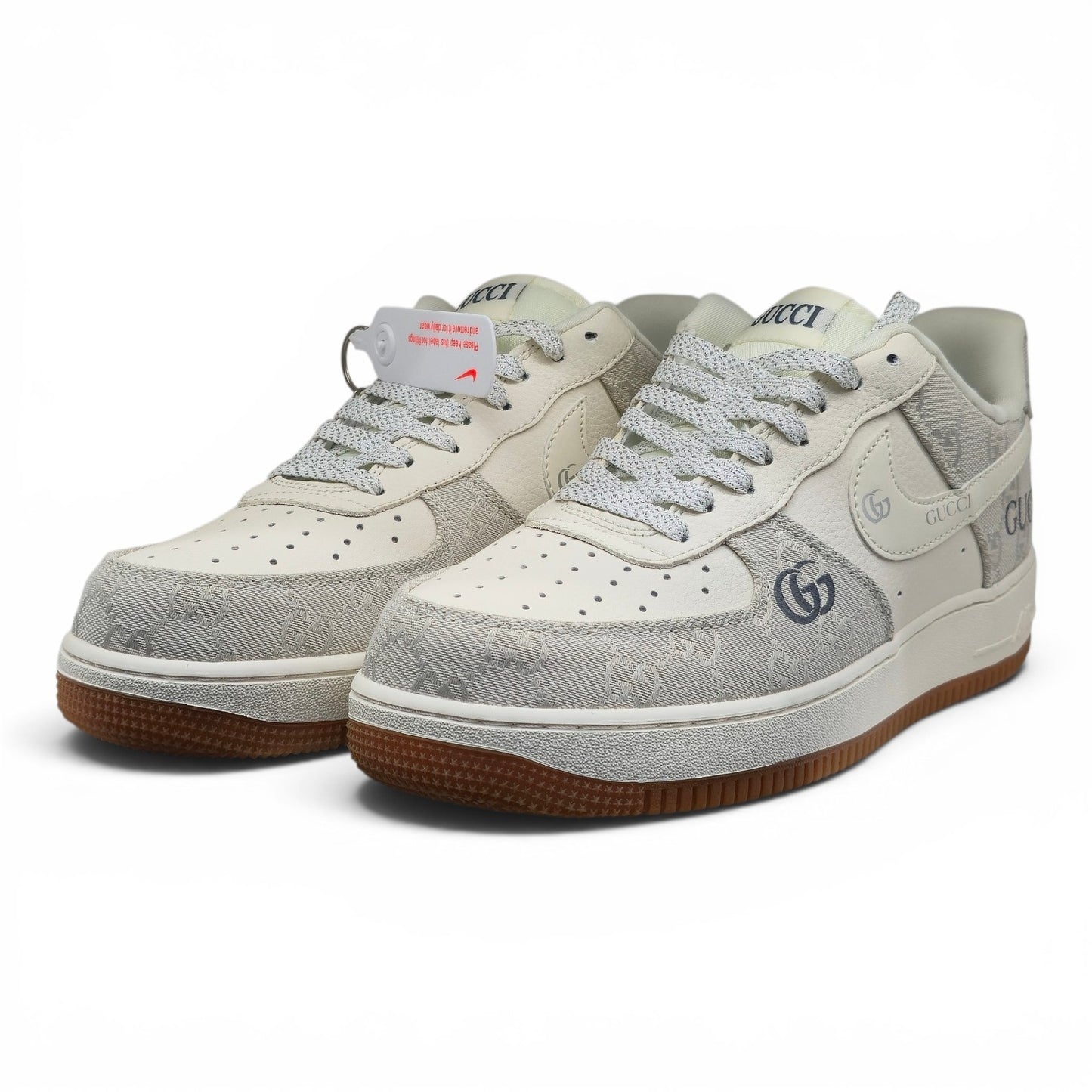 A!r Force 1 Exquisite Gucci Light Gray (1:1)