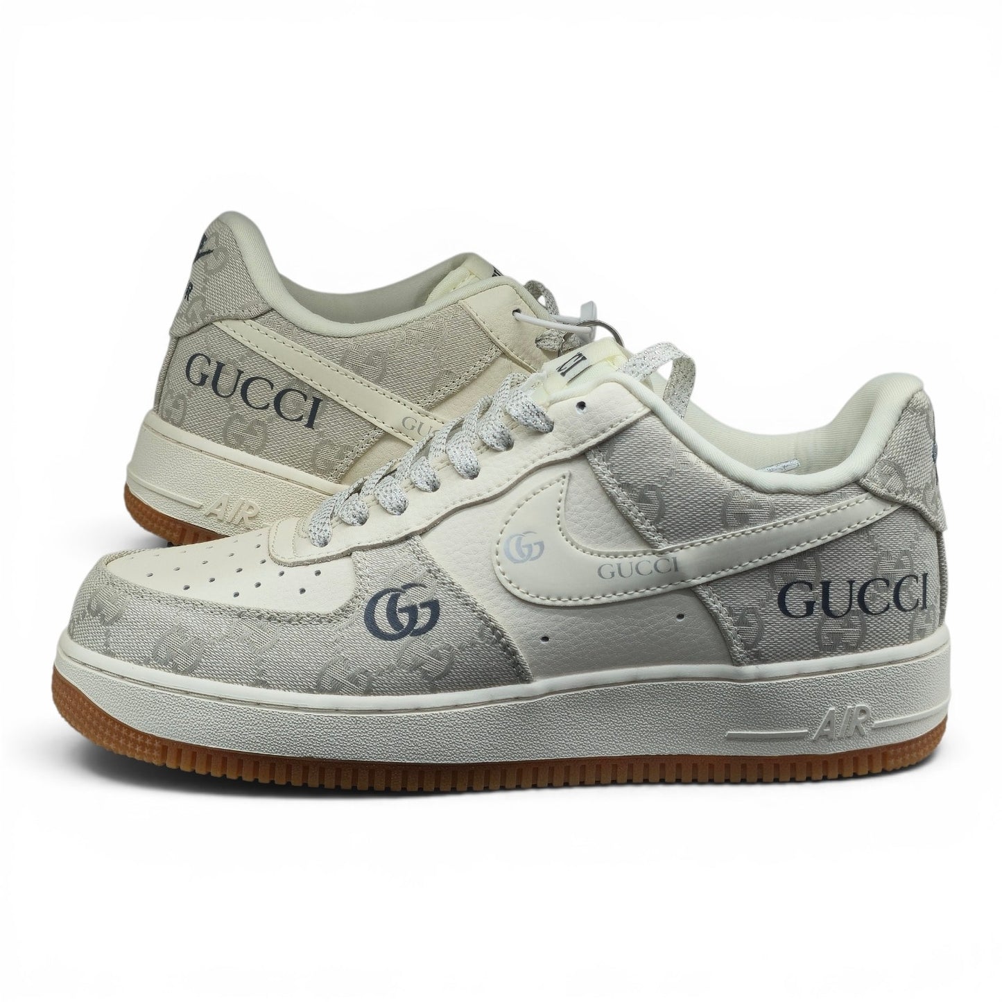 A!r Force 1 Exquisite Gucci Light Gray (1:1)