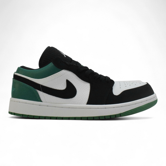 A!r Jordan 1 Low - White Black Mystic Green