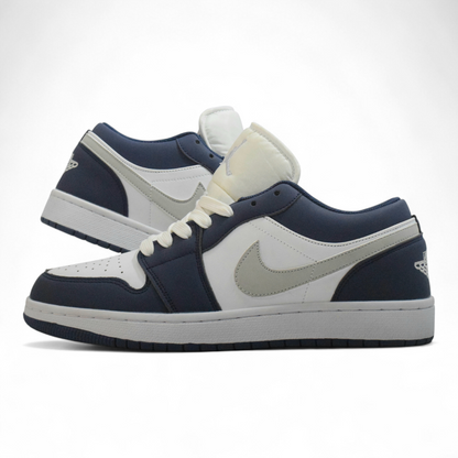 A!r Jordan 1 Low - Wolf Grey Midnight Navy (1:1)