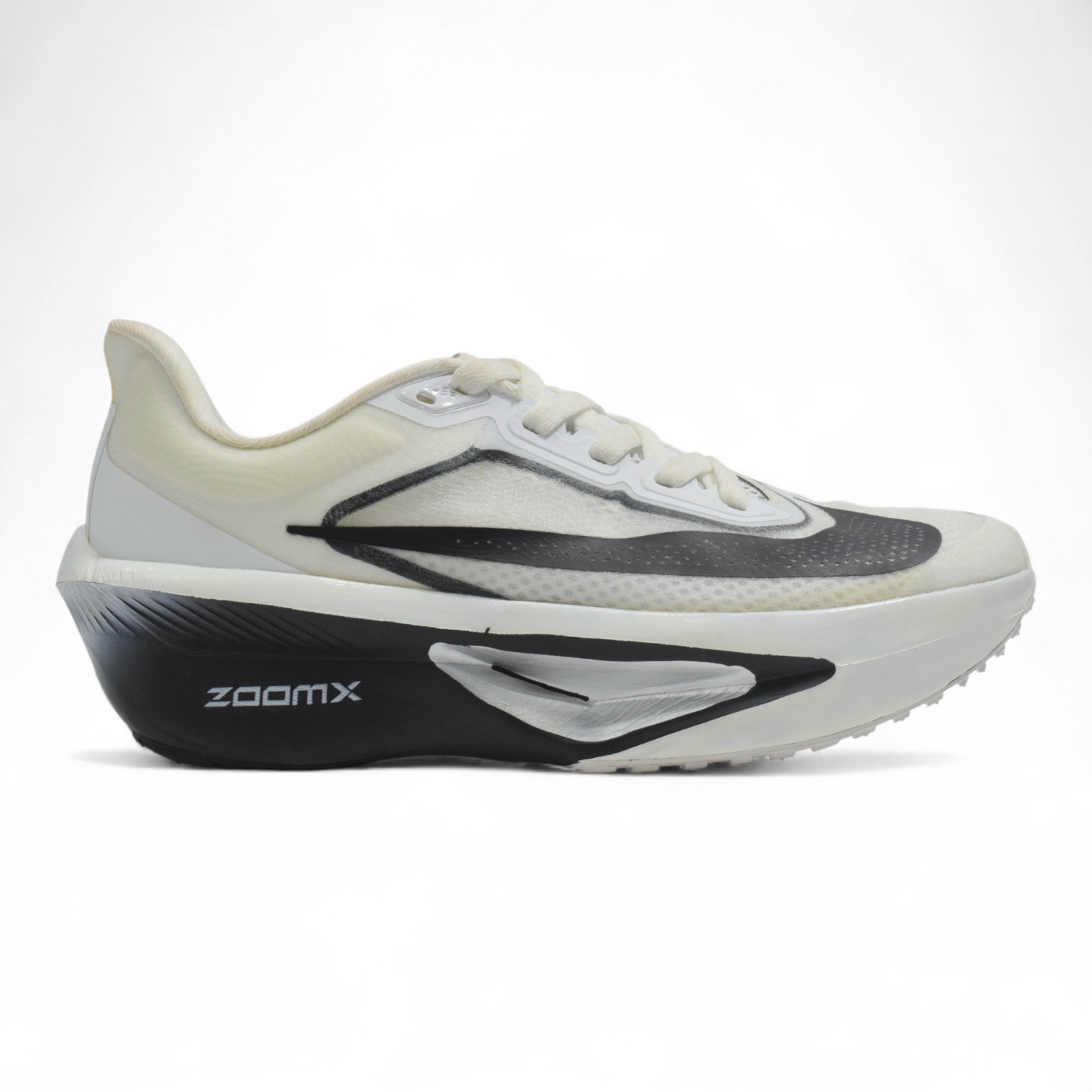 N!ke Zoom Fly 6 White Black Smoke Grey Silver (1:1)