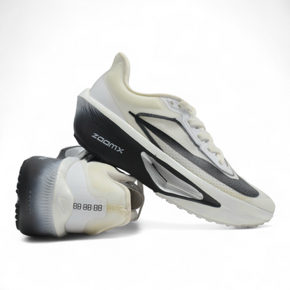 N!ke Zoom Fly 6 White Black Smoke Grey Silver (1:1)