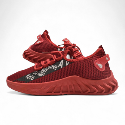 Lightweight Breathable Shoes - Red