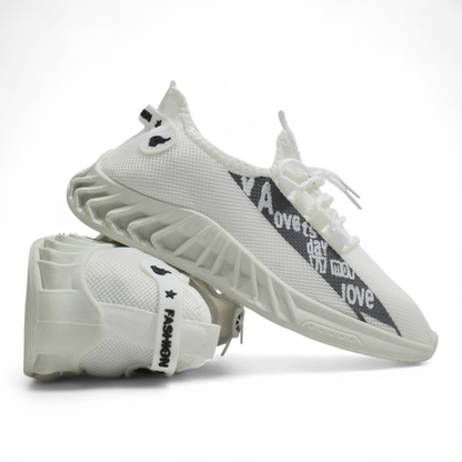 Lightweight Breathable Shoes - White