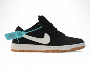 SB Dunk Low - Black and Gum Light Brown (1:1)